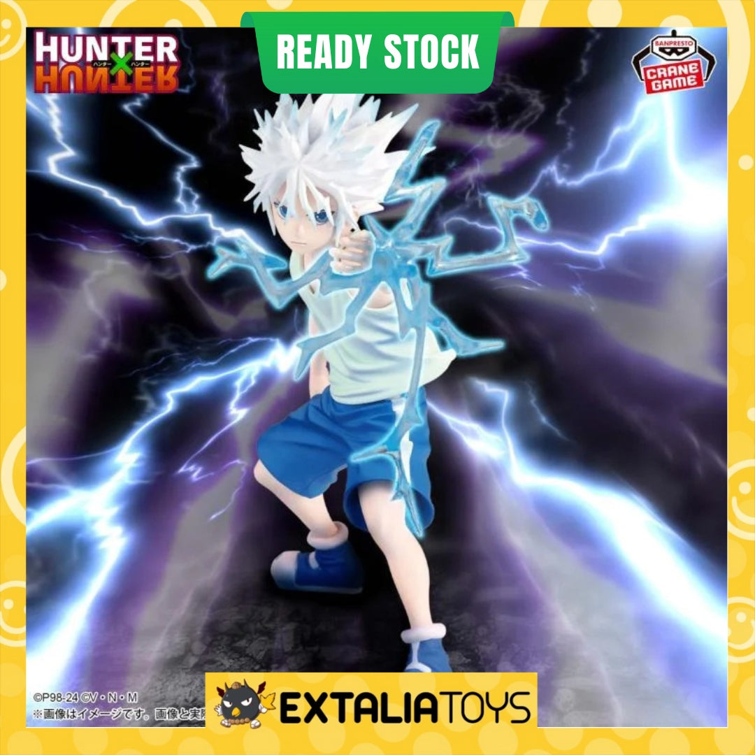 BANPRESTO VIBRATION STARS FIGURE KILLUA - HUNTER X HUNTER BANPRESTO VIBRATION STARS FIGURE KILLUA - HUNTER X HUNTER